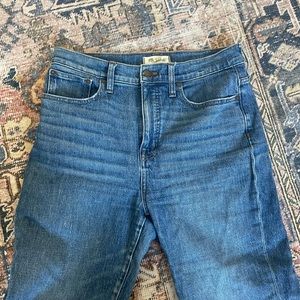 Madewell classic straight jeans